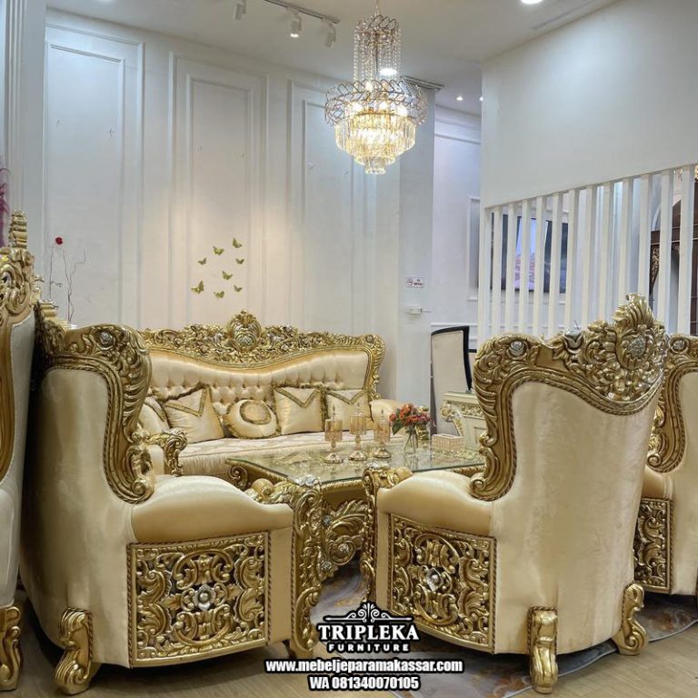 Kursi Kursi Tamu Sultan Royal Prada Makassar