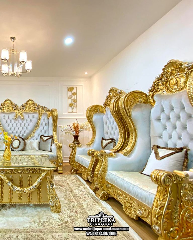 Kursi Mewah Jepara King Salman Makassar