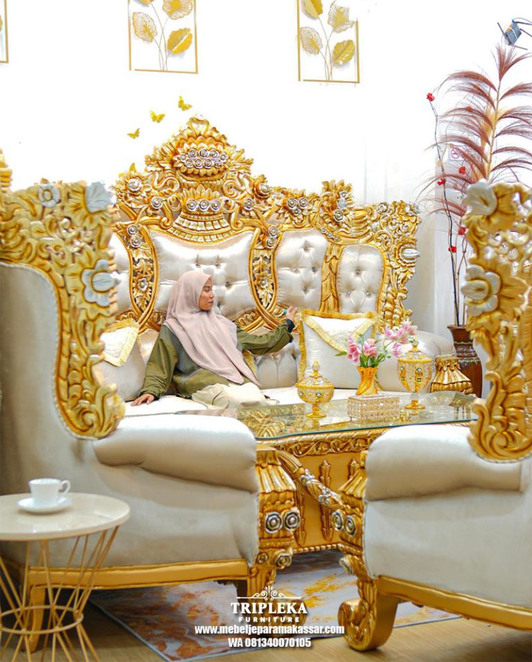 Kursi Tamu mewah Jepara Makassar