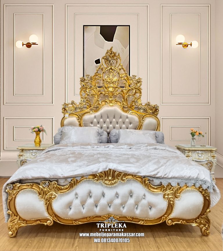 Set Tempat Tidur Sultan Paling Mewah Makassar