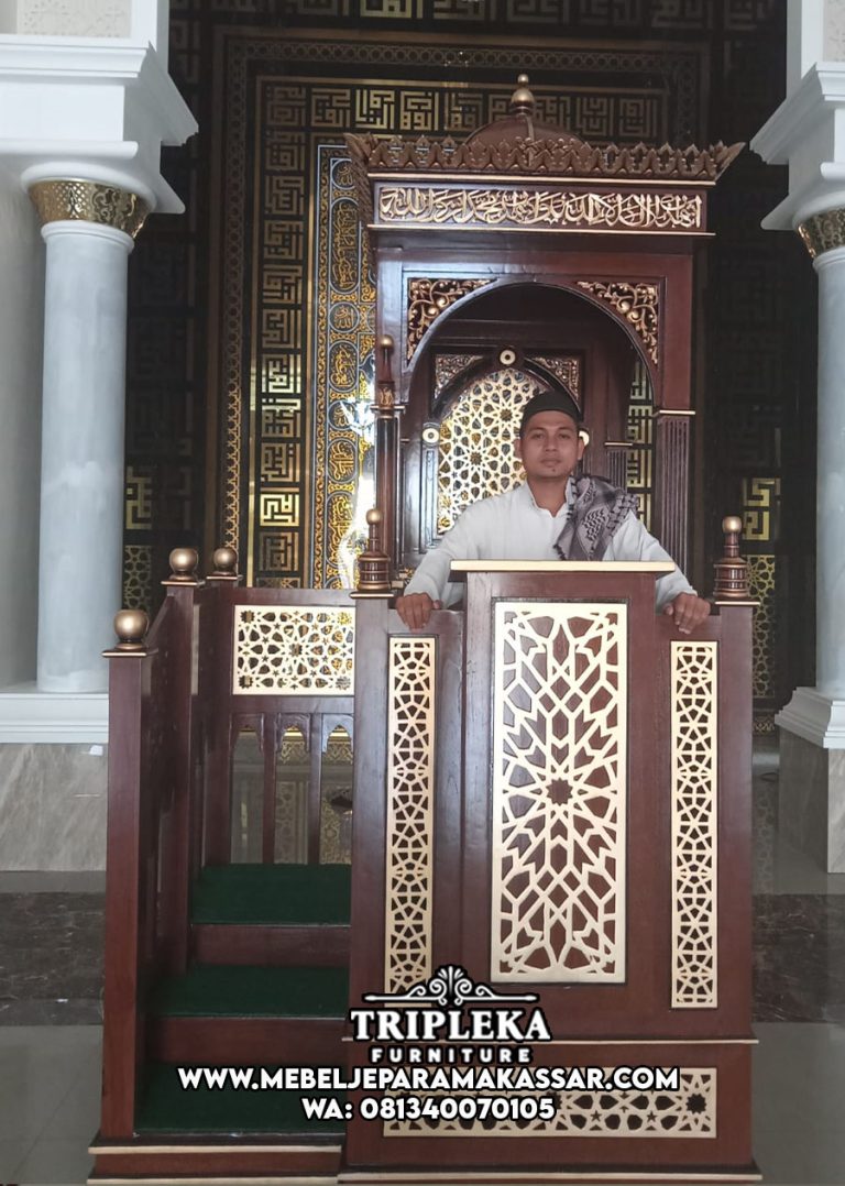 Testimoni Pembeli Mimbar Masjid 6 di Makassar